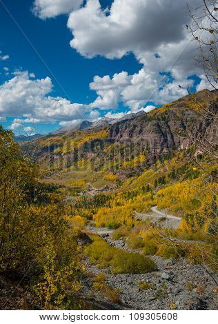 Black Bear Pass Telluride Colorado Fall Colors Autumn Landscape