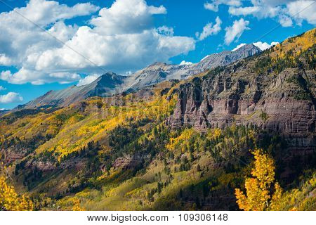 Telluride Fall Colors Colorado Landscape