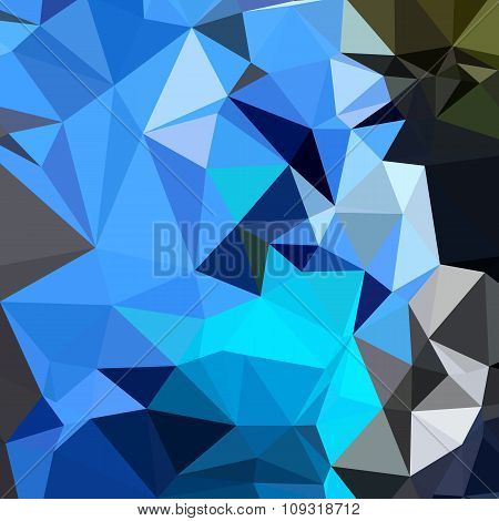 Air Force Blue Abstract Low Polygon Background
