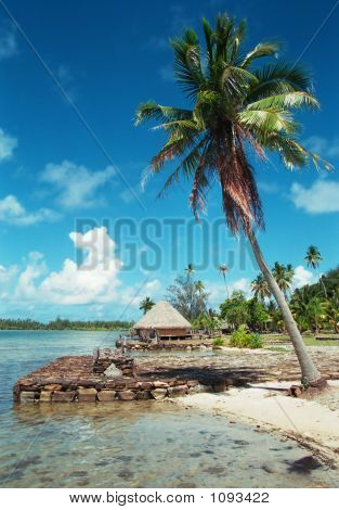Fronte spiaggia a Bora Bora