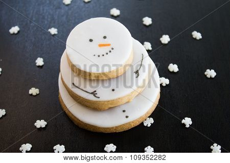 Christmas Cookie Snowman