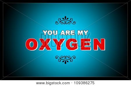 Beautiful Colored Background and Greeting Text