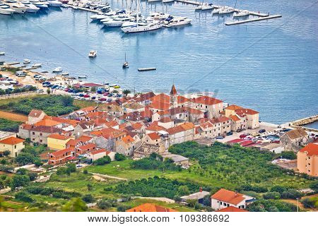 Town Of Seget Aerial View