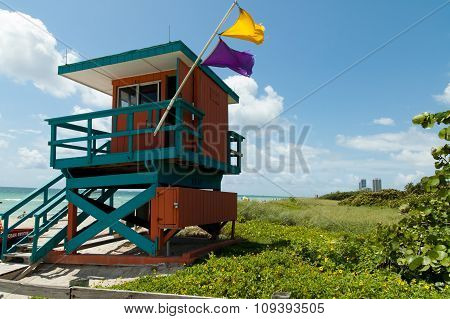 Life Guard House Miamia Beach USA