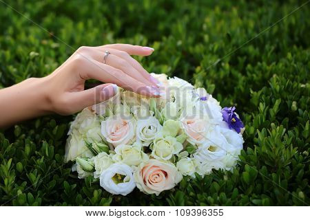 Wedding Bouquet Outdoor