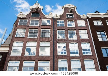 Amsterdam17th century residence building in the Netherlands.