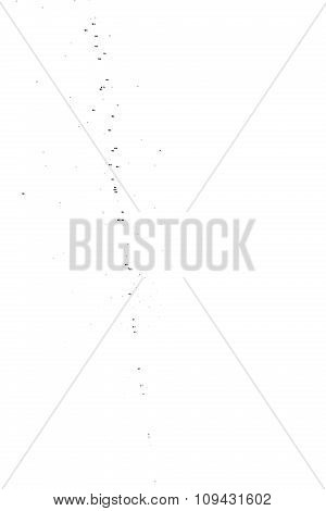 Abstract Splashes And Drops Of Water On A White Background.