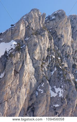 Foratata peak in the Pyrenees, Tena Valley, Huesca, Aragon, Spain.