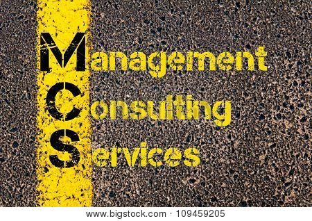 Business Acronym Mcs As Management Consulting Services