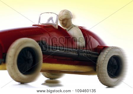 vintage toy race car