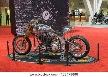 Custom Bike On Display