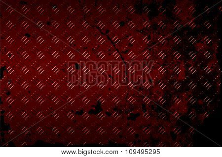 Seamless Black Metal Background.