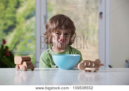 Little Boy Eating