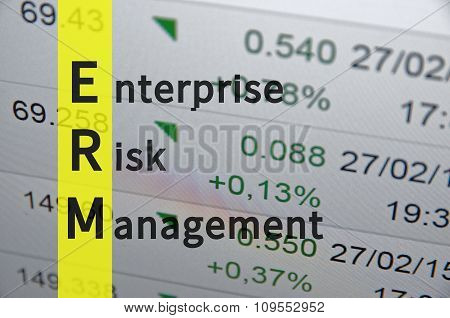 Enterprise risk management