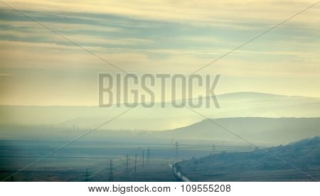 Morning Seen From Over The Village