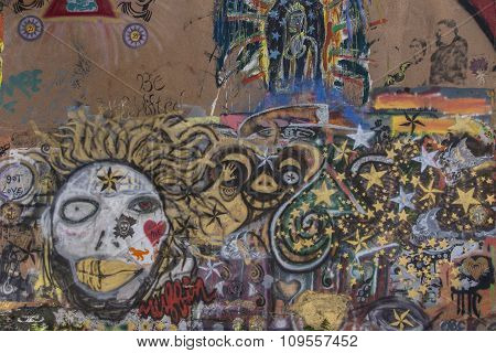 Urban Grafitti In Bisbee Arizona