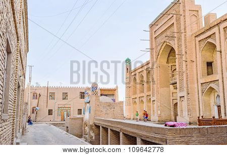 The Old Street Of Khiva