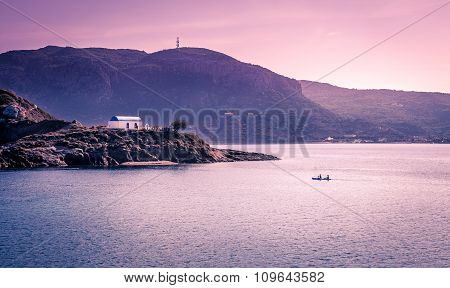 Romantic Wedding On Greek Island