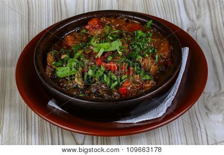 Caucasuan Cuisine - Ajapsandali