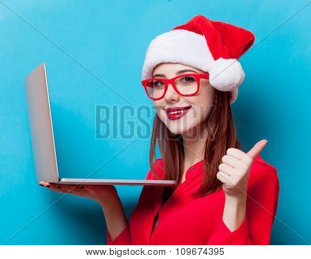 Woman With Computer