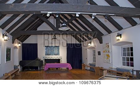 Interior Of Historical Old Stone House Museum