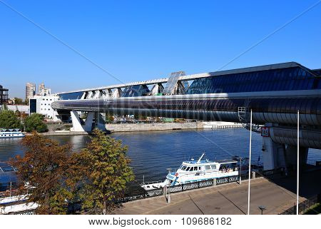 Bagration Bridge Over The Moscow River