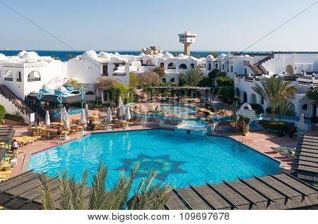 Tourists At Hurghada Hotel