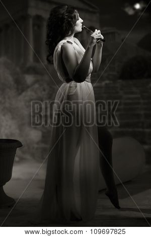 Venus Playing The Flute