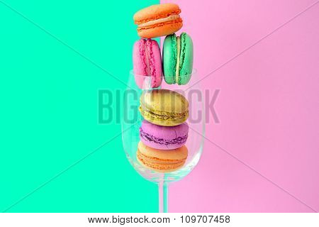 Sweet and Colourful French Macaroons