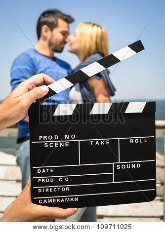 Couple In Love Like In A Movie