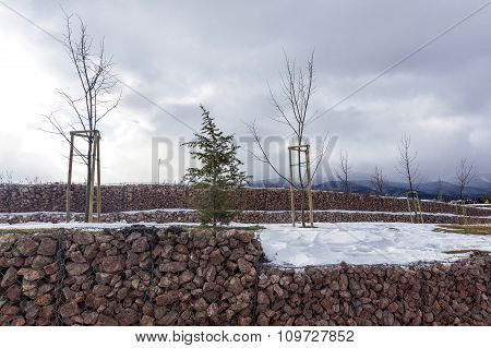 Wall Of Rocks