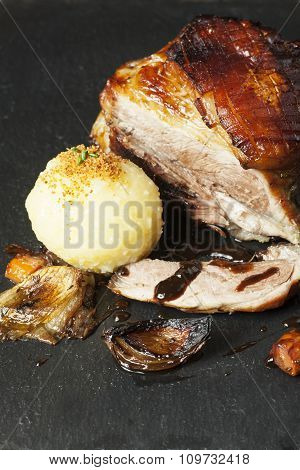 bavarian roasted pork