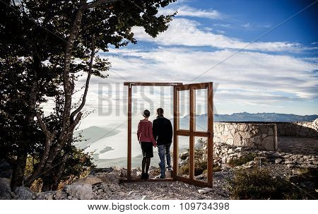 The door to the future