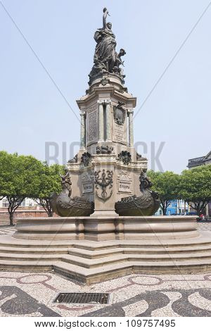 Statue In Tribute To Sailors