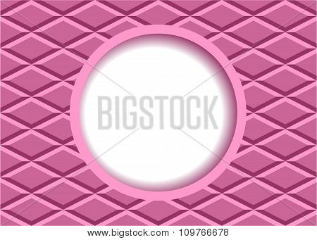 pink background.