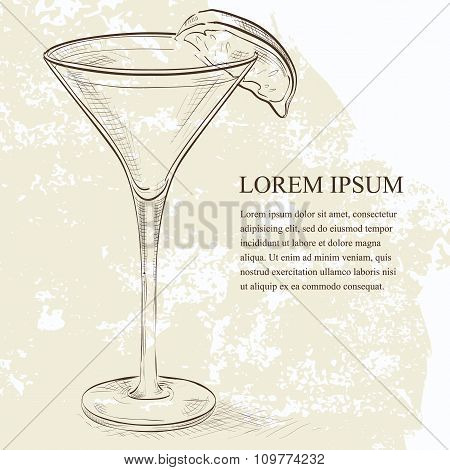 Kamikaze scetch cocktail