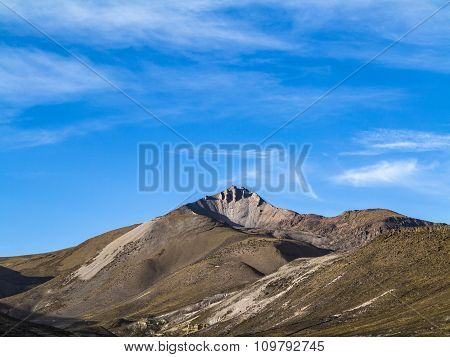 Beautiful   Crater Of Volcano Tunupa In Bolivia