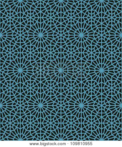 Vector abstract geometric ethnic ornament