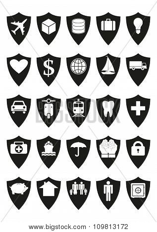 Protective Shields Insurance Set