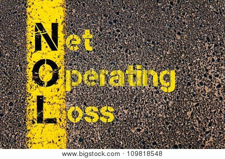 Business Acronym Nol As Net Operating Loss