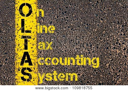 Accounting Business Acronym Oltas On-line Tax Accounting System