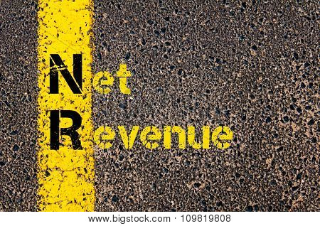 Business Acronym Nr As Net Revenue