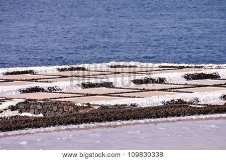 Salt Flats in the Canry islands