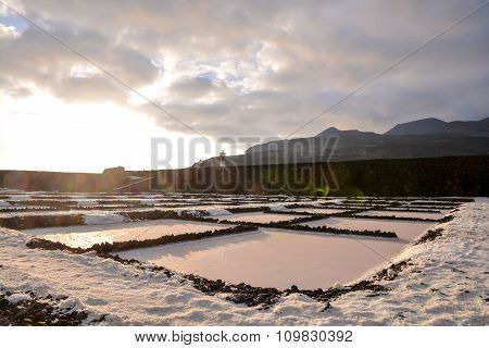Salt Flats in the Canry islands