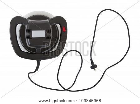 Dirty Car Polishing Machine Isolated