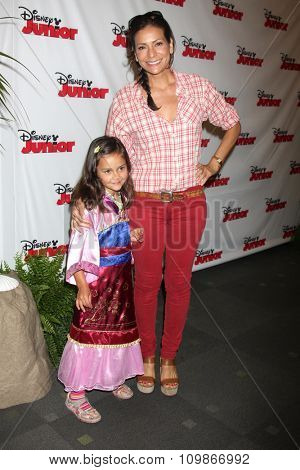LOS ANGELES - OCT 18:  Luna Katich, Constance Marie at the 