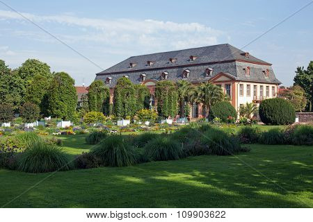 Orangerie in Darmstadt (Hessen, Germany)