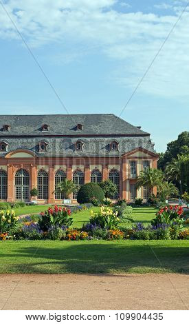 Orangerie in Darmstadt (Hessen, Germany)
