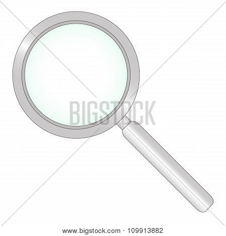 Lopue with metal handle