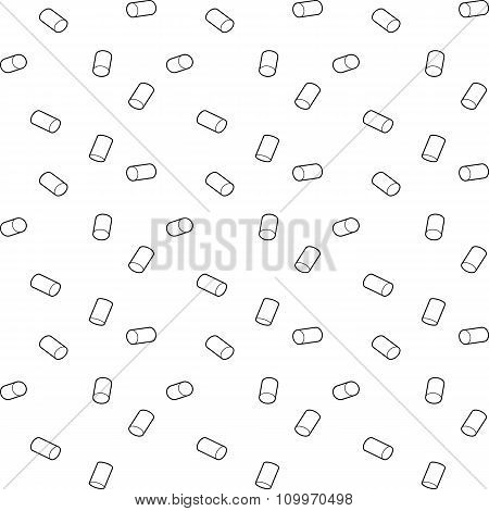 Cylinder Seamless Vector Background